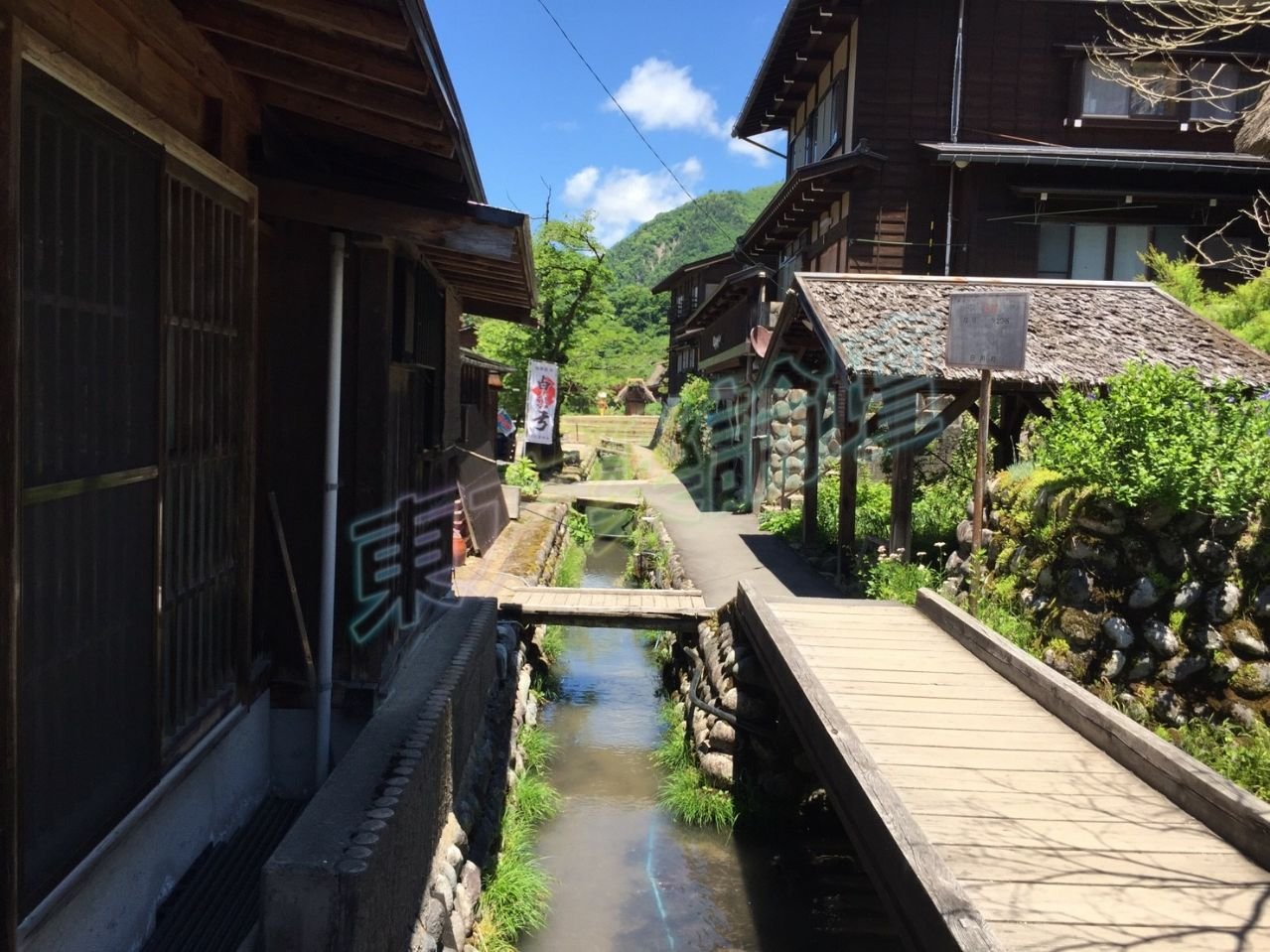 合掌村巷子