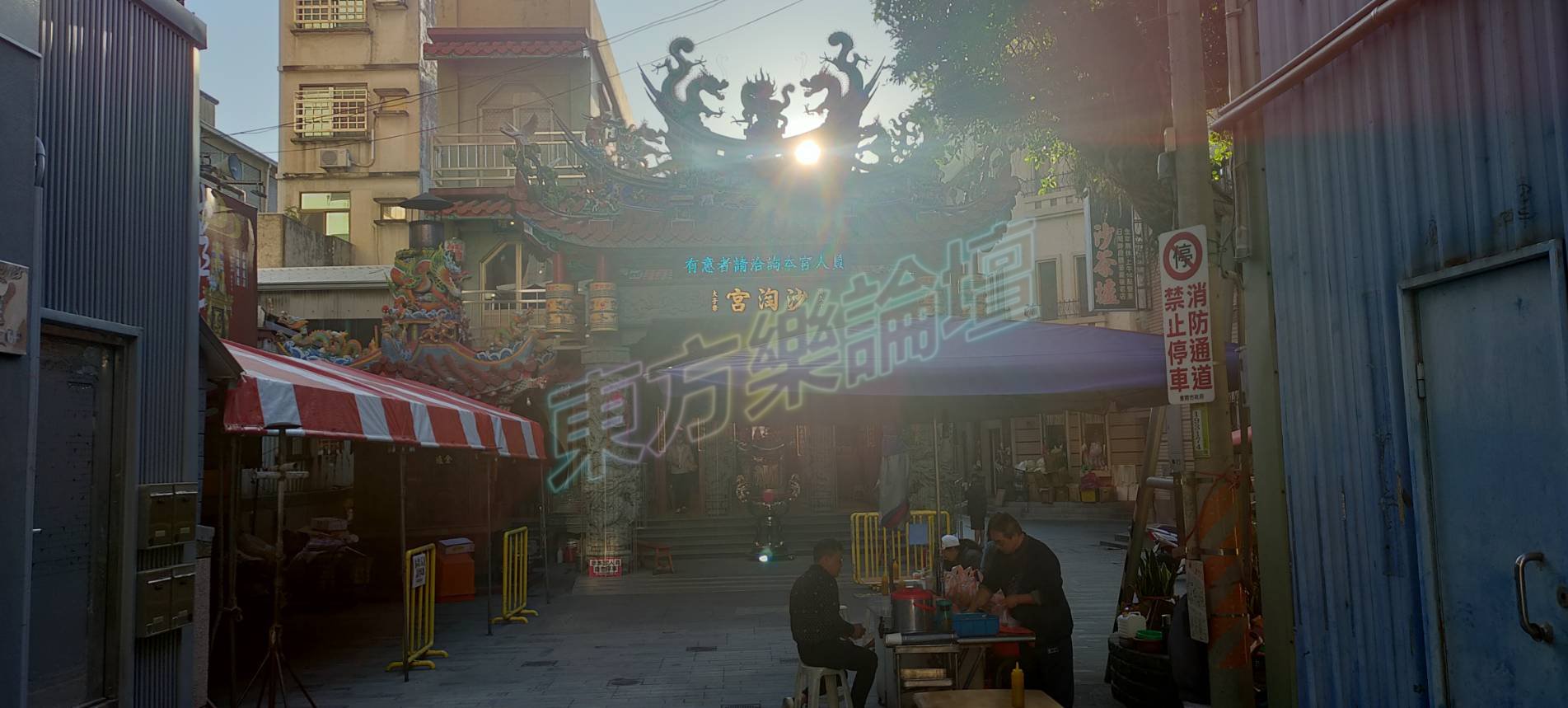 早上就有些人潮
